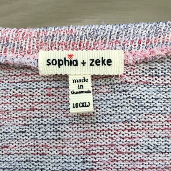 Sophia + zeke  girls double layer top  $5/25 - Picture 5 of 5